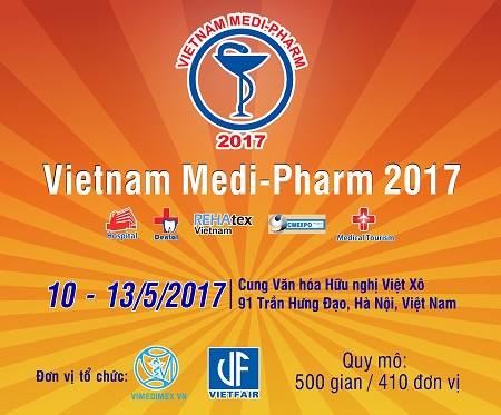TRIỂN LÃM QUỐC TẾ CHUYÊN NGÀNH Y DƯỢC THƯỜNG NIÊN LẦN THỨ 24 – VIETNAM MEDI-PHARM 2017