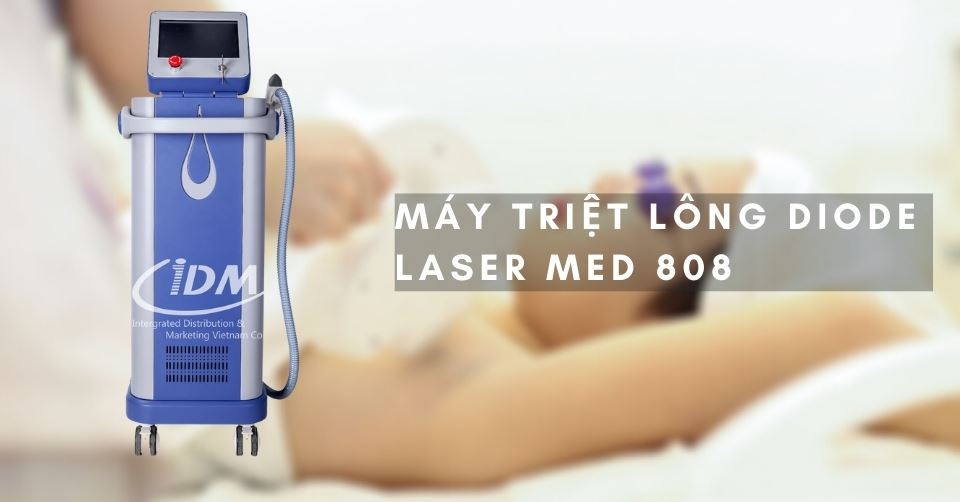 Điểm danh 5 ưu điểm nổi bật của máy triệt lông Diode Laser Med 808