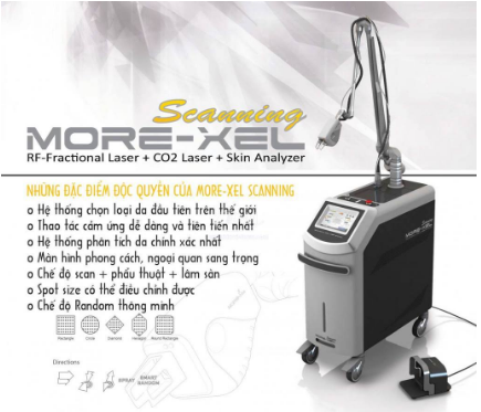 máy laser điều trị sẹo